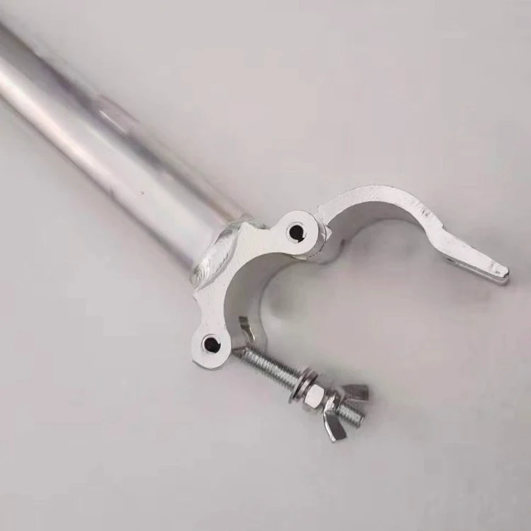 LED pole beam light hook, stage single hook double hook horizontal bar light accessory, double hook