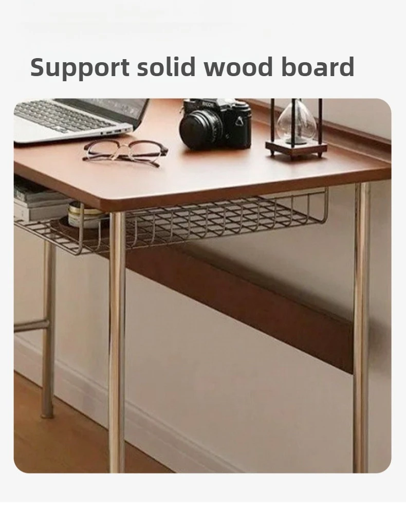 Retro Wood Office Desks Creative Bedroom Dressing Tables Simple Living Room Multifunctional Storage Desk Study Room Table