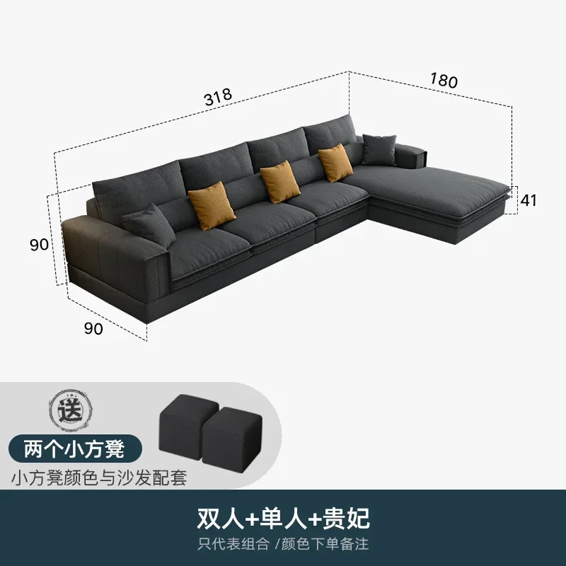 Y1 Cheap Nordic Modern Sofa Design L Shape Fabric Velvet Lounge Sectional Office Recline Sofa Set Furniture Couch Living Room So
