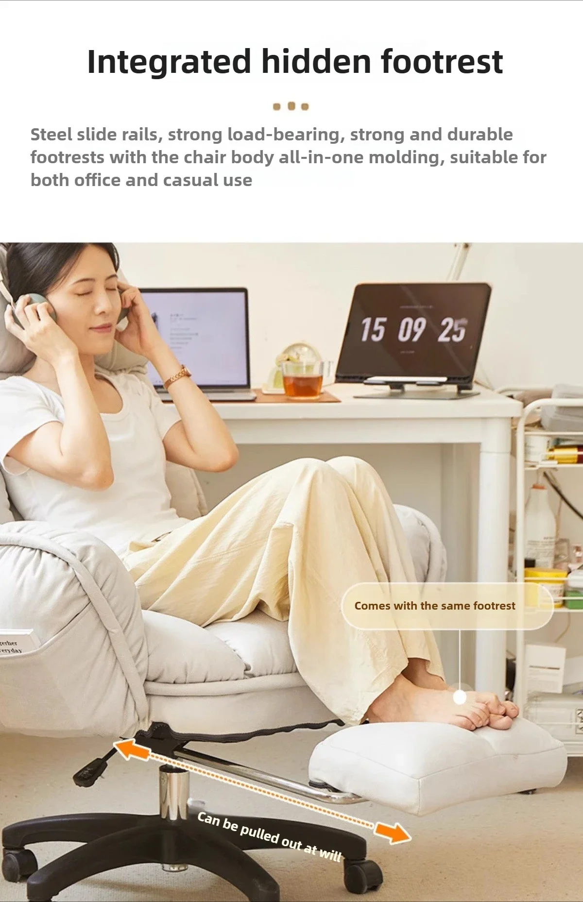 Home computer chair for lying down,nap taking,office chair,e-sports sofa chair, sitting,lazy person sofa chairs,backrest chairs