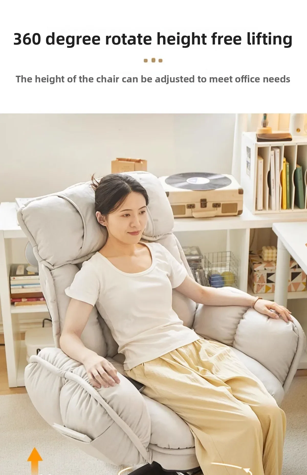 Home computer chair for lying down,nap taking,office chair,e-sports sofa chair, sitting,lazy person sofa chairs,backrest chairs