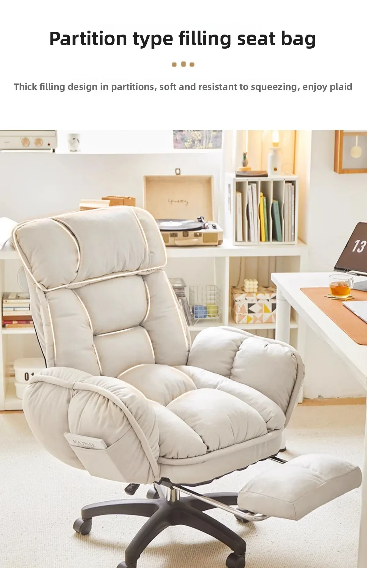 Home computer chair for lying down,nap taking,office chair,e-sports sofa chair, sitting,lazy person sofa chairs,backrest chairs