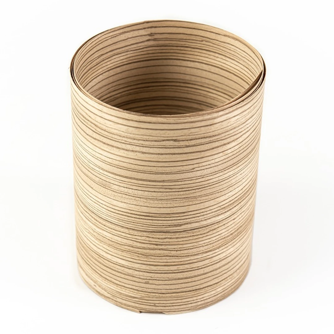 Thick Cut Natural African Zebrano Straight Grain Wood Veneer For Guitar Piano Marquetry Decorative Projects ( Zebrawood )