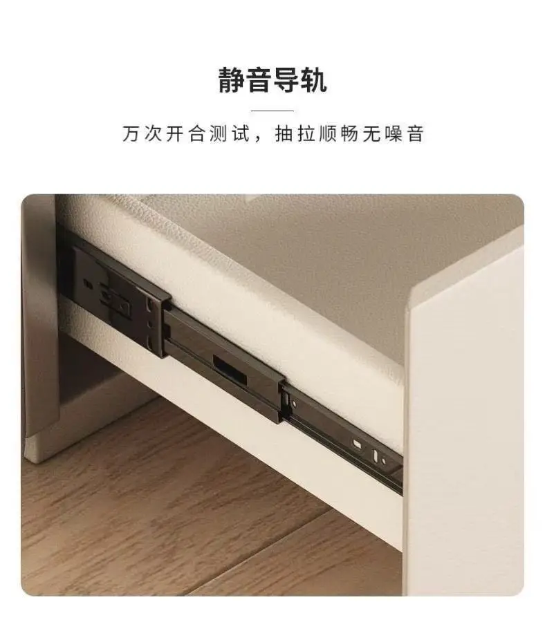 Minimalist Nordic Nightstands Style Storage Design Bedside Table Luxury Aesthetic Mesita De Noche Dormitorio Bedroom Furniture