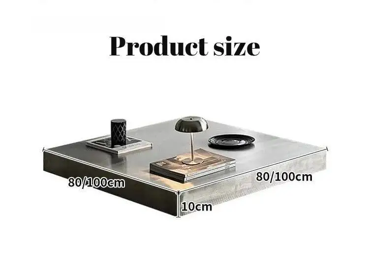 Coffee Italian Tables Stainless Steel Side Table Minimalist Tea Tables Modern Living Room Center Table Luxury Design Furniture