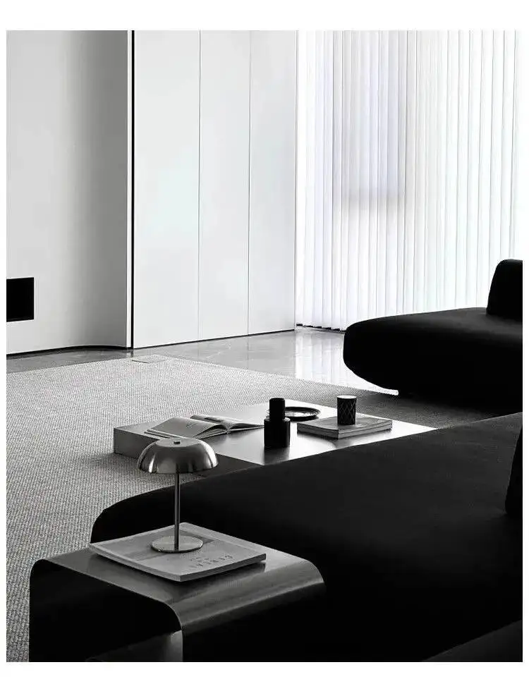 Coffee Italian Tables Stainless Steel Side Table Minimalist Tea Tables Modern Living Room Center Table Luxury Design Furniture