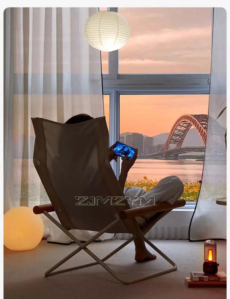 ortable Folding Chairs,Chaise Lounges Ergonomic Armchairs for Living Room Backrest Recliner Chair Furniture Folding Chair