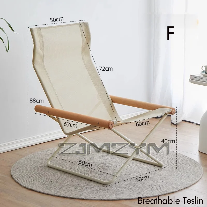 ortable Folding Chairs,Chaise Lounges Ergonomic Armchairs for Living Room Backrest Recliner Chair Furniture Folding Chair