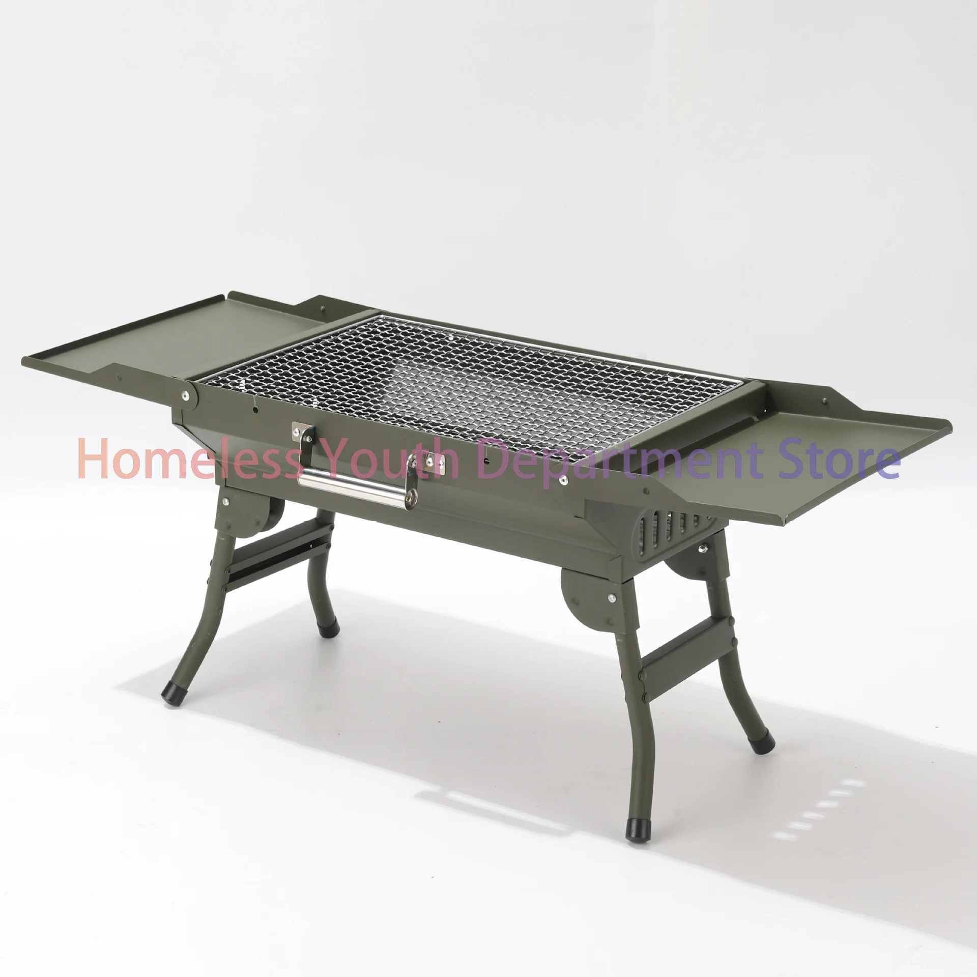 Outdoor Foldable Portable BBQ Grill Charcoal Camping BBQ Grill