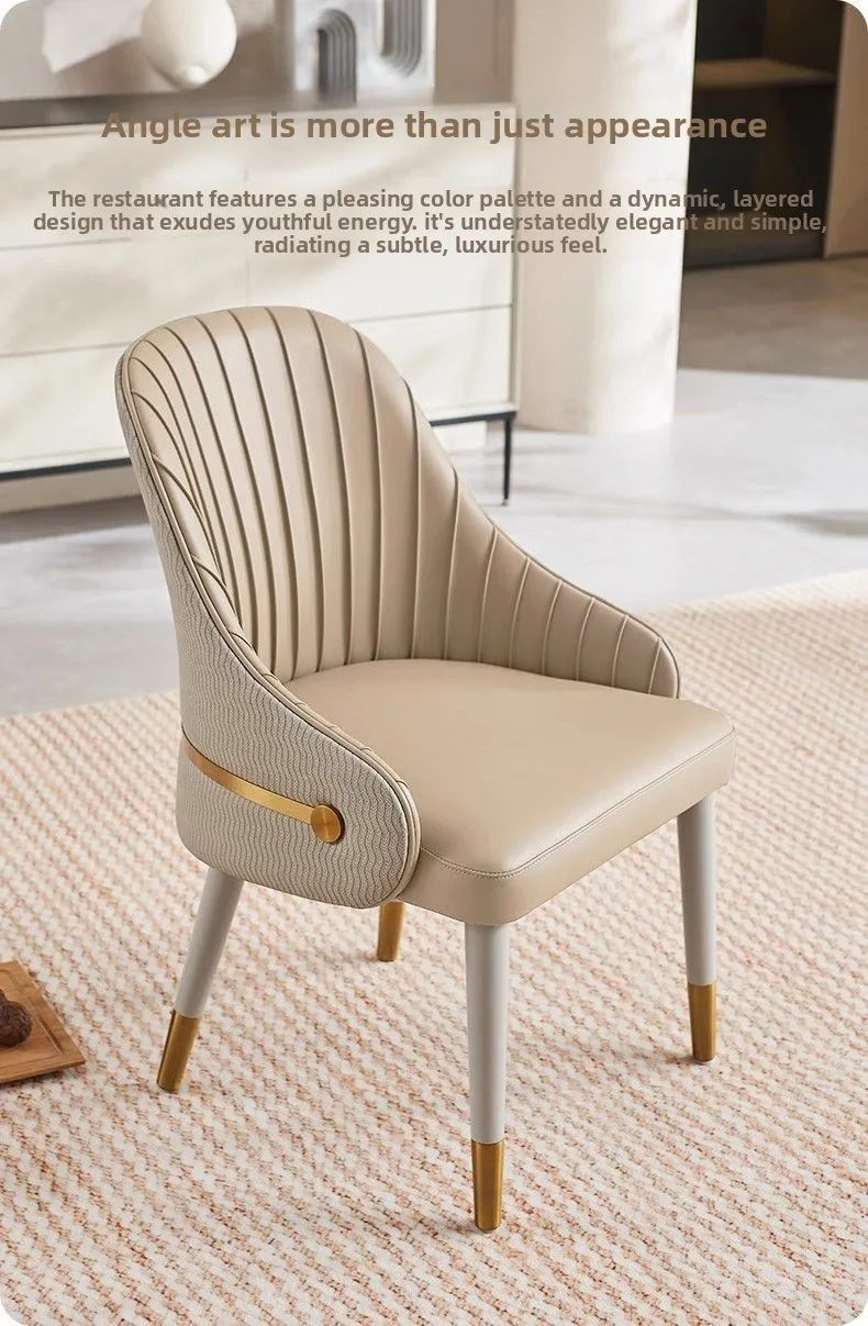 High End Modern Nordic Dining Chair Luxury Hotel Lobby Commercial Home Use Designer Chair