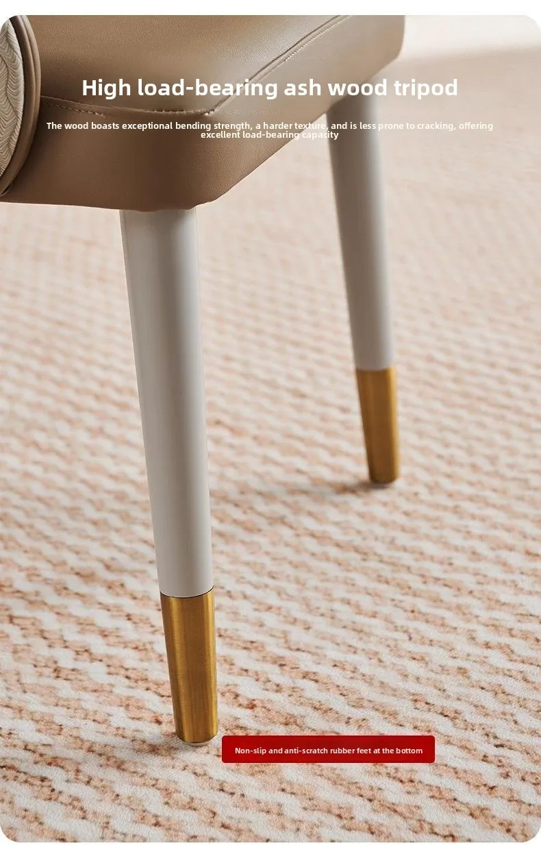 High End Modern Nordic Dining Chair Luxury Hotel Lobby Commercial Home Use Designer Chair