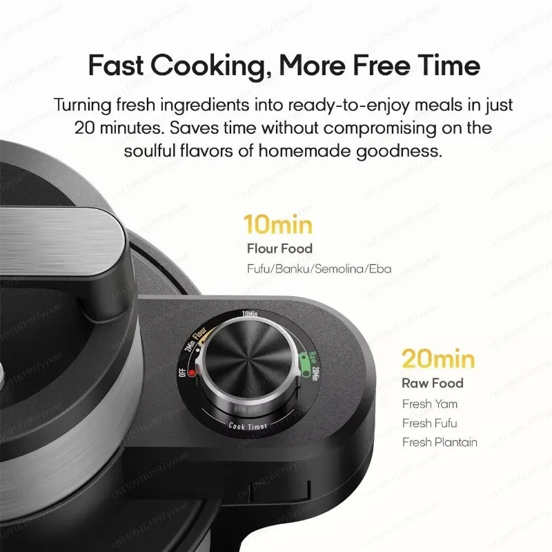 Commercial portable mixer, high-power multi-function cooking machine