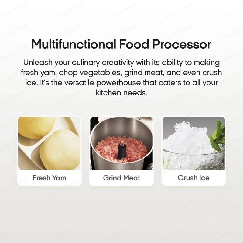 Commercial portable mixer, high-power multi-function cooking machine