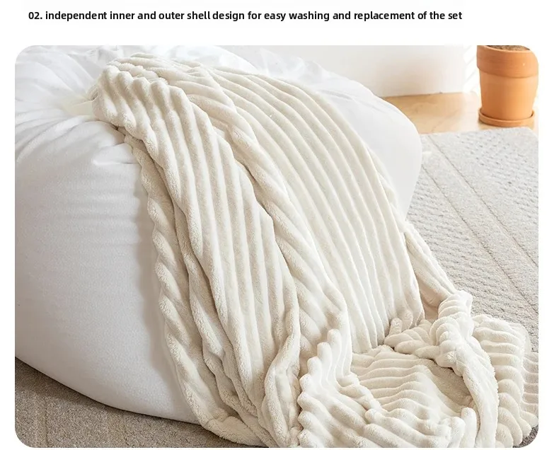 Pouf Modular Upholstered Bean Bag Sofas Glass Sleeping Function Rocking Bean Bag Sofas Beads Cushion Puff Con Relleno Furniture