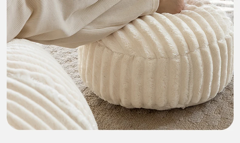 Pouf Modular Upholstered Bean Bag Sofas Glass Sleeping Function Rocking Bean Bag Sofas Beads Cushion Puff Con Relleno Furniture