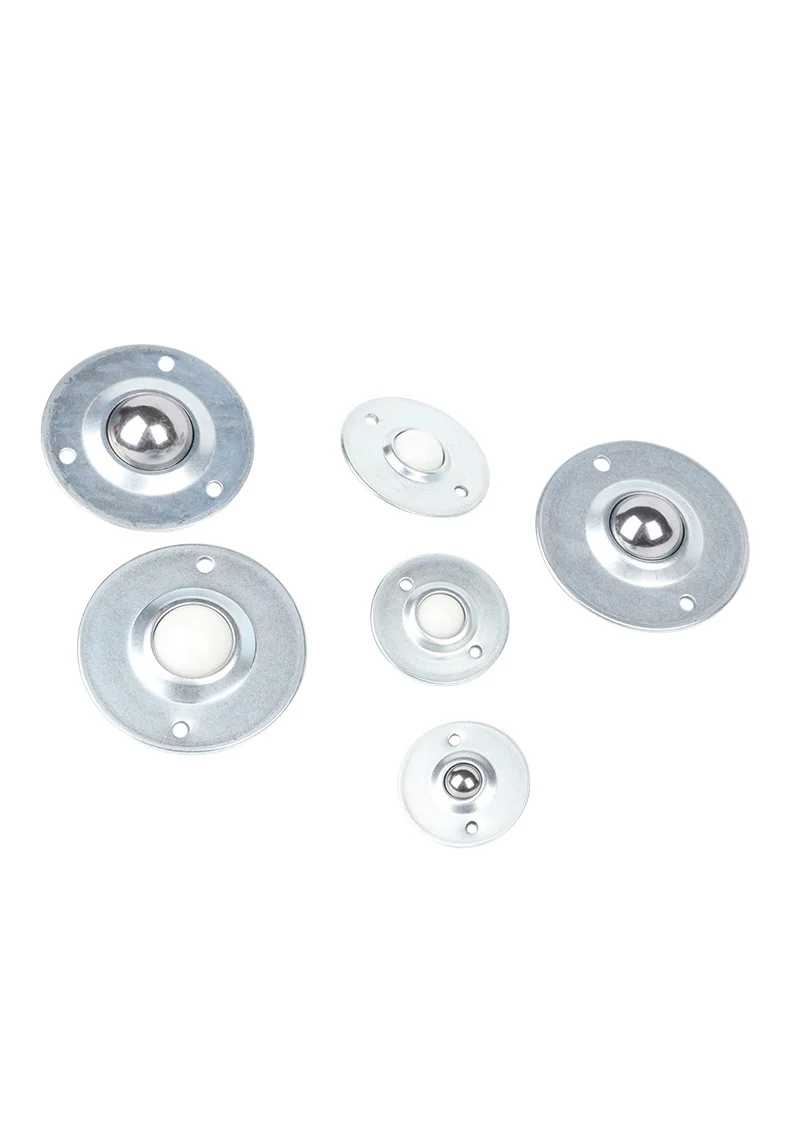 1-10pcsCY-12/16/19/22/25/30B Flying Saucer Universal Ball Bearing Bull Eye Wheel Stainless Steel Nylon Ball Universal Ball Ball