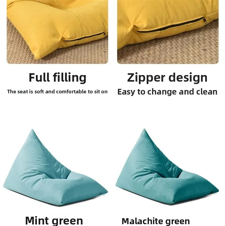 Seating Bean Bag Sofas Giant Lazy Beanbag Single Floor Bean Bag Sofas Luxury Decoration Meuble Salon Living Room Furniture