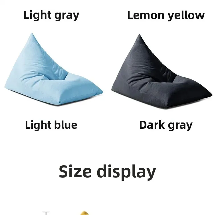 Seating Bean Bag Sofas Giant Lazy Beanbag Single Floor Bean Bag Sofas Luxury Decoration Meuble Salon Living Room Furniture