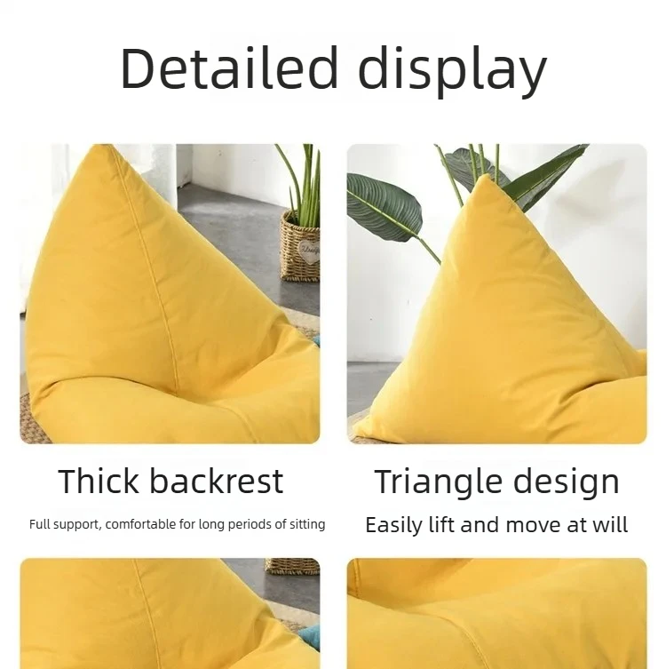 Seating Bean Bag Sofas Giant Lazy Beanbag Single Floor Bean Bag Sofas Luxury Decoration Meuble Salon Living Room Furniture