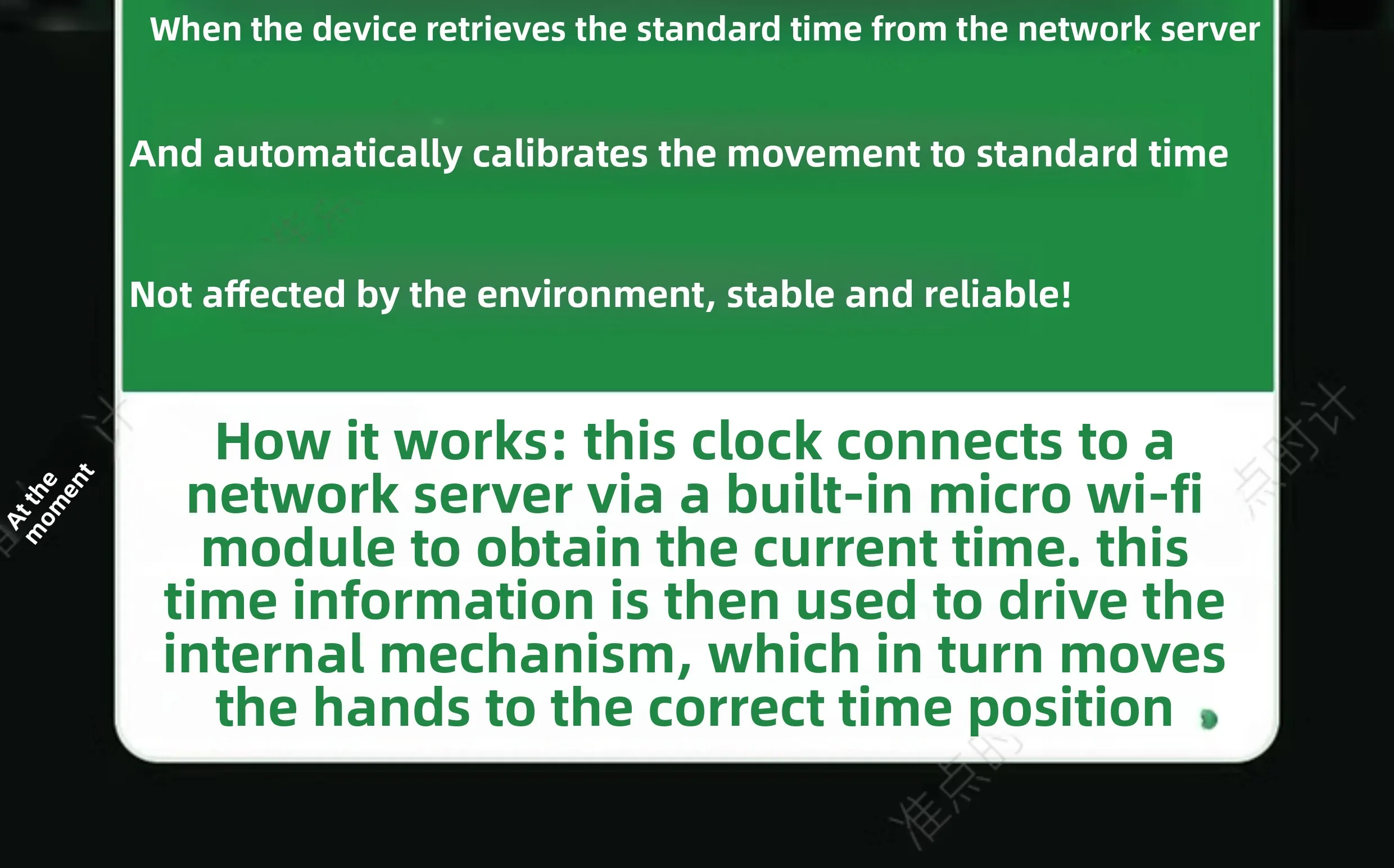 Automatic Timing WIFI Watch Movement Clock Wall Clock Hanging Watch Cross Stitch Accessories Silent Quartz Radio Wave Universal