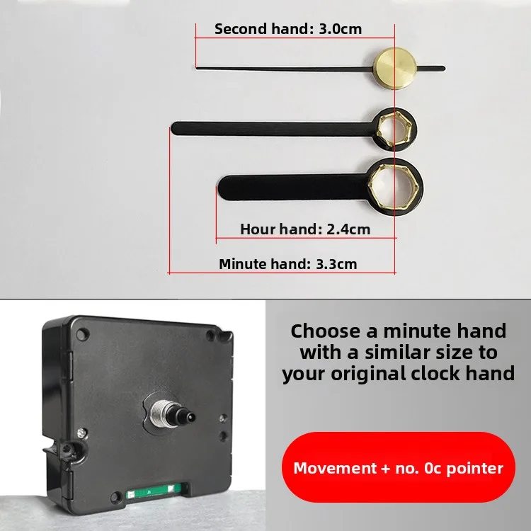 Automatic Timing WIFI Watch Movement Clock Wall Clock Hanging Watch Cross Stitch Accessories Silent Quartz Radio Wave Universal