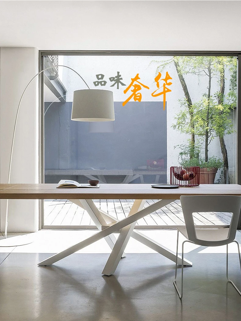 Luxury 6 Person Dining Table Wood Design Unique Living Room Dining Table Restaurant Study Wooden Stoly Do Jadalni Furniture Home