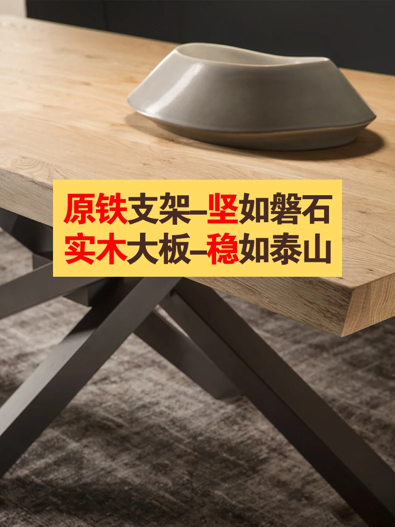 Luxury 6 Person Dining Table Wood Design Unique Living Room Dining Table Restaurant Study Wooden Stoly Do Jadalni Furniture Home