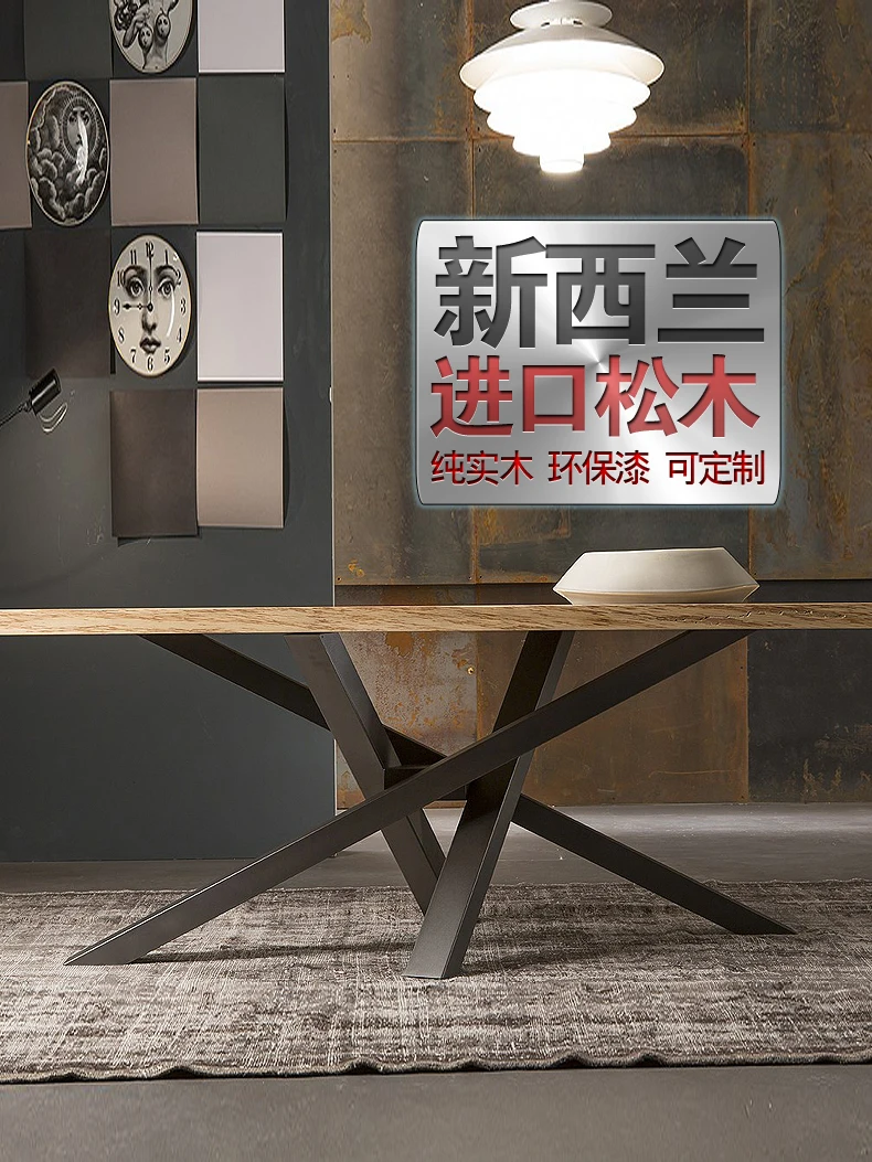 Luxury 6 Person Dining Table Wood Design Unique Living Room Dining Table Restaurant Study Wooden Stoly Do Jadalni Furniture Home