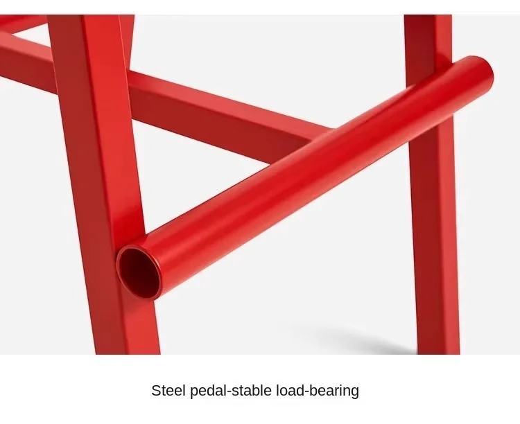 MOMO Wrought Iron Bar Stool Simple Design High Chair for Home Island Cafe Minimalist Designer Stool for Kitchen Table