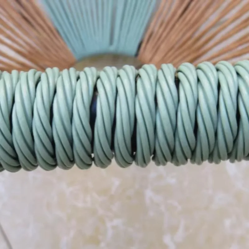 500g 4.5mm Width PE Synthetic Rattan Weaving Material Plastic Knit for Chair Table Furniture Repair