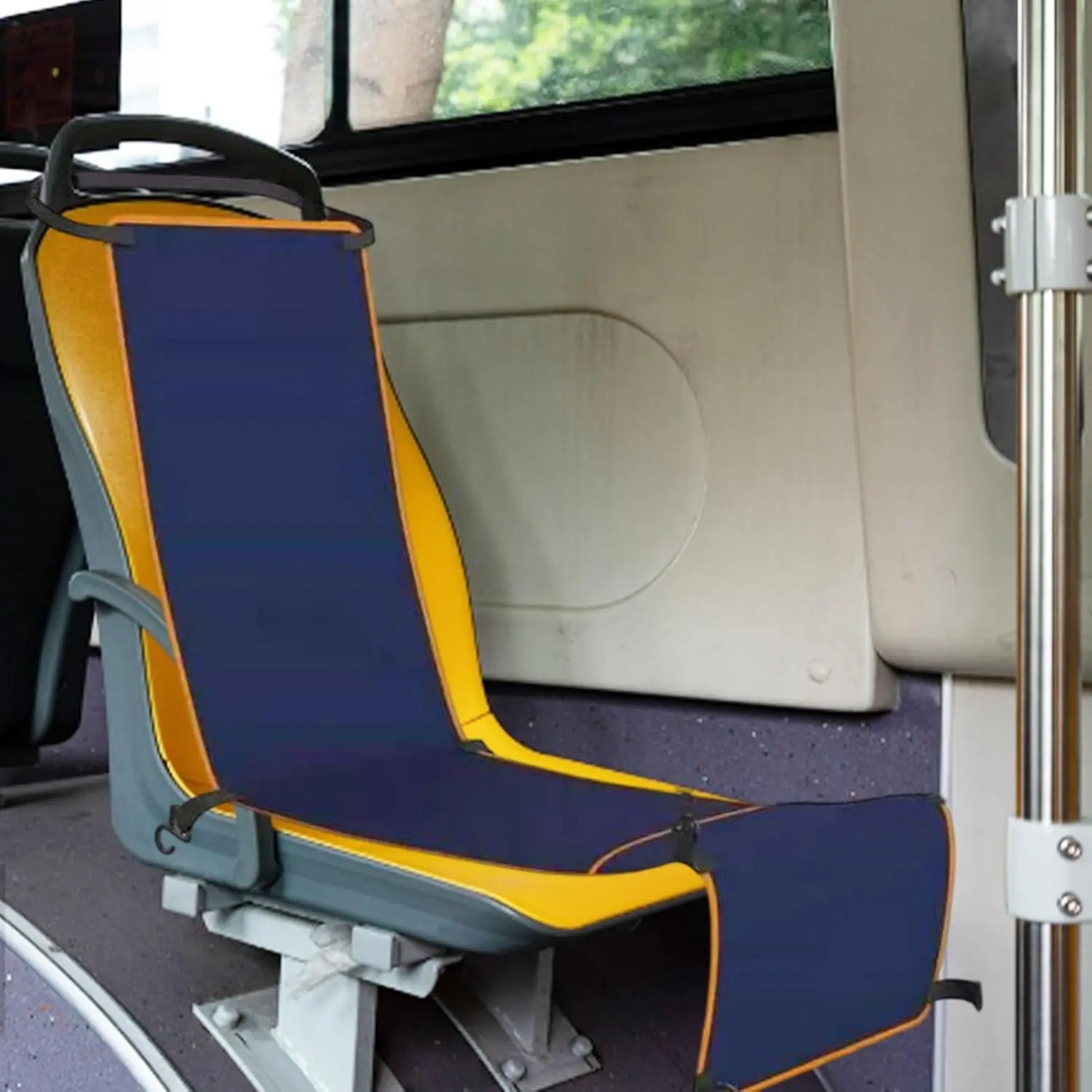 Car Travel Hammock Childen Adults Long Distance Travel Sleeping Bed Bus Hammock Accessories Rests Feet Legs Sleep Artifact