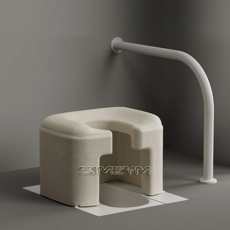 EPP toilet chair, can bear 100KG, suitable for the elderly and pregnant women, can be used as Bath stool chair,commode chair