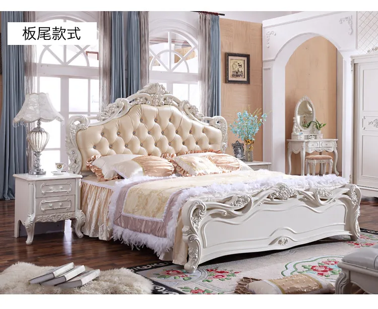 Organizer Large Bedrooms Sets Luxury Princess Luxury Full Set Bedroom Set Queen Monster Frames Camas Y Muebles Home Furniture