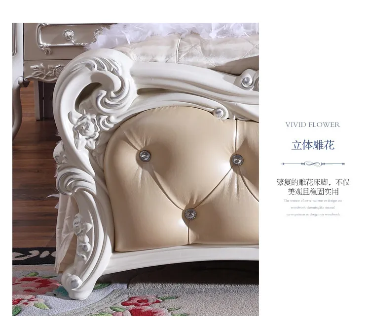 Organizer Large Bedrooms Sets Luxury Princess Luxury Full Set Bedroom Set Queen Monster Frames Camas Y Muebles Home Furniture