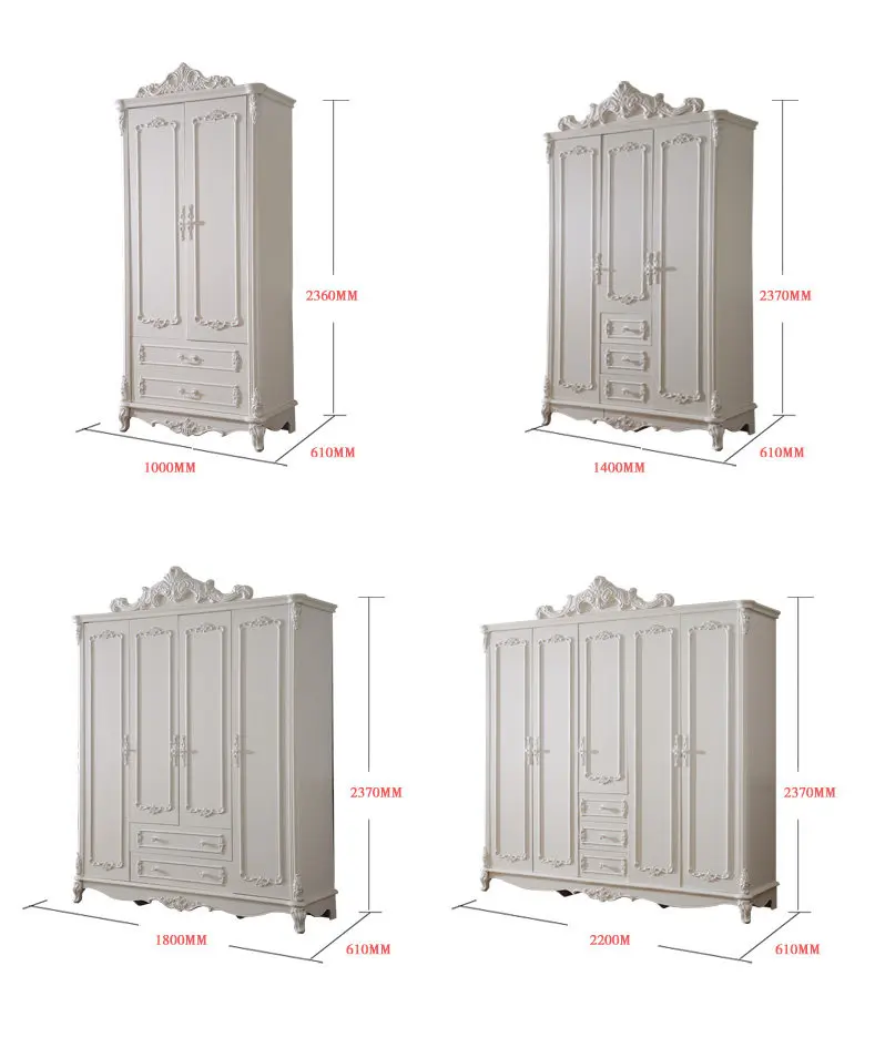 Organizer Large Bedrooms Sets Luxury Princess Luxury Full Set Bedroom Set Queen Monster Frames Camas Y Muebles Home Furniture