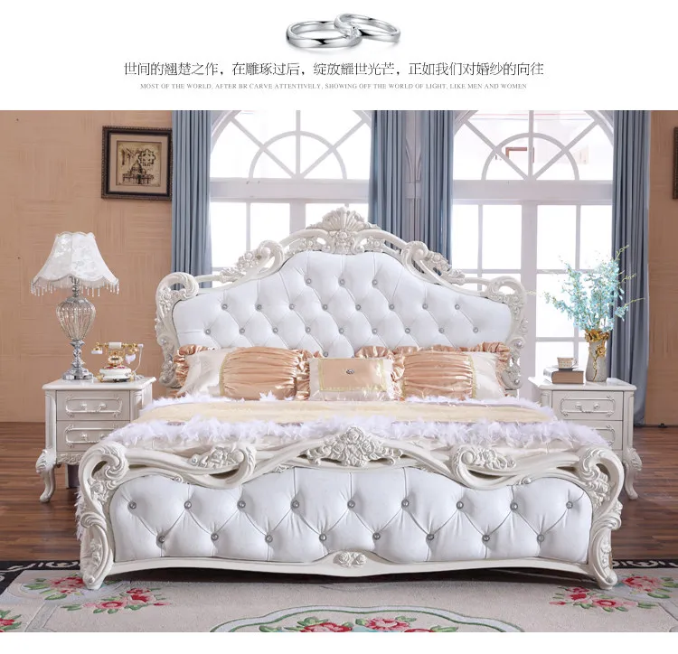 Organizer Large Bedrooms Sets Luxury Princess Luxury Full Set Bedroom Set Queen Monster Frames Camas Y Muebles Home Furniture
