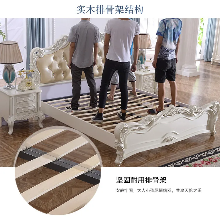 Organizer Large Bedrooms Sets Luxury Princess Luxury Full Set Bedroom Set Queen Monster Frames Camas Y Muebles Home Furniture