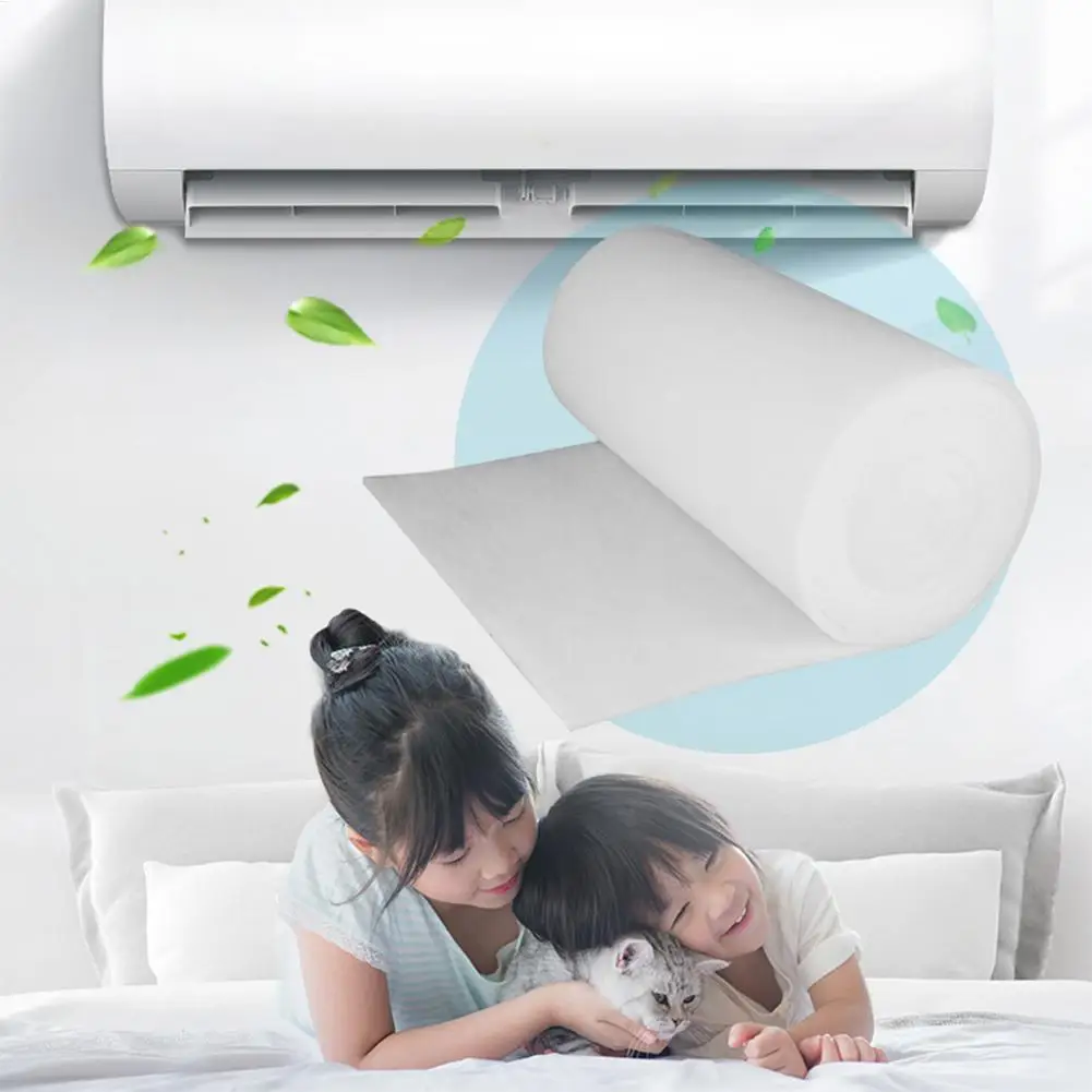 Air Conditioner Filter Cotton AC Activated Carbon Water Purifier Fabric Roll Cuttable Air Vent Filters Dustproof Fabric Shield