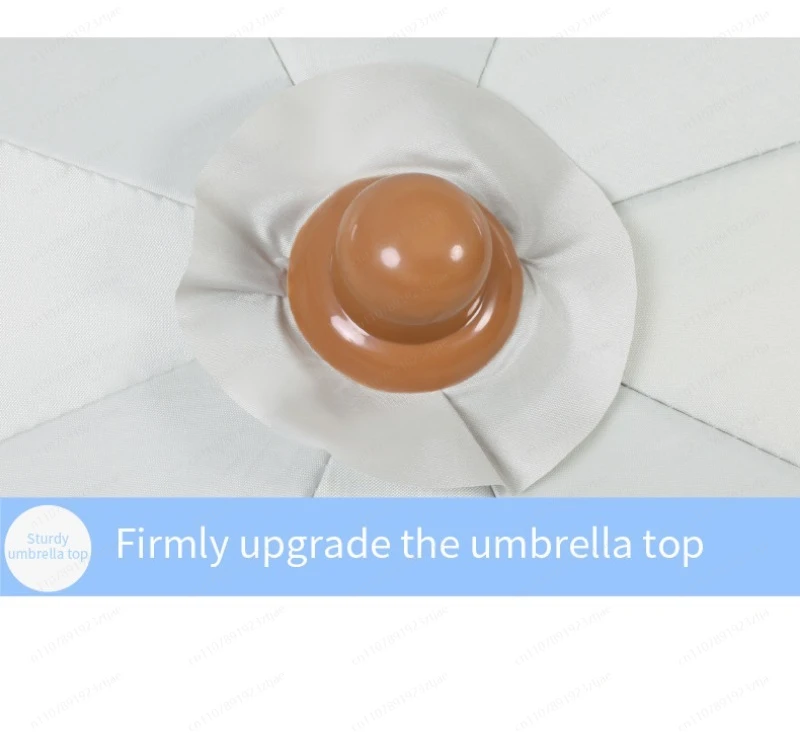 Seaside Resort Beach Umbrella Courtyard Umbrella Tassel Pool Sun Protection Terrace Parasol No Base