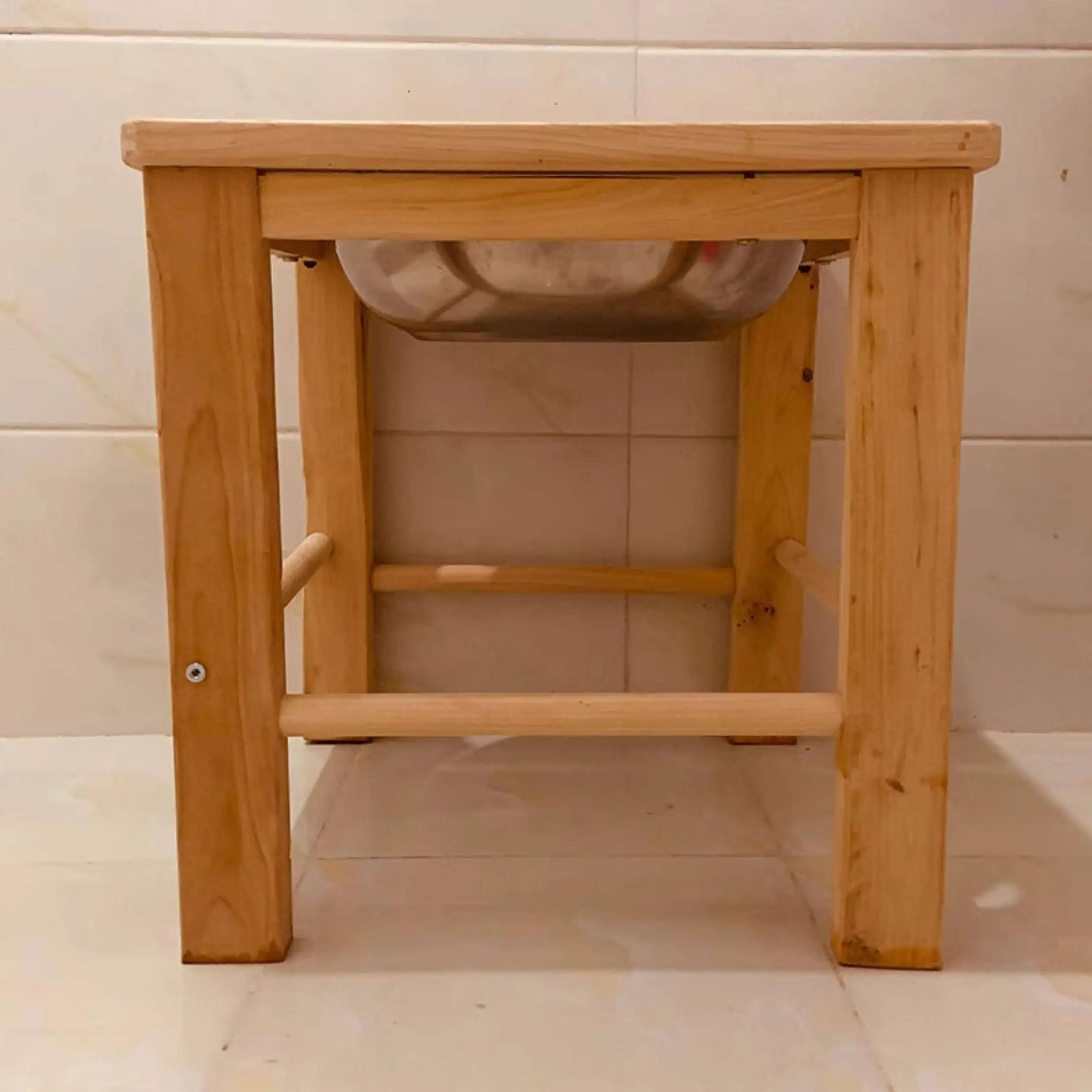 No-Stoop Sitz Bath Seat with Basin Postpartum Perineal Care Supplies Elderly Comfort Washing Stool Non-Slip Bathroom Chair