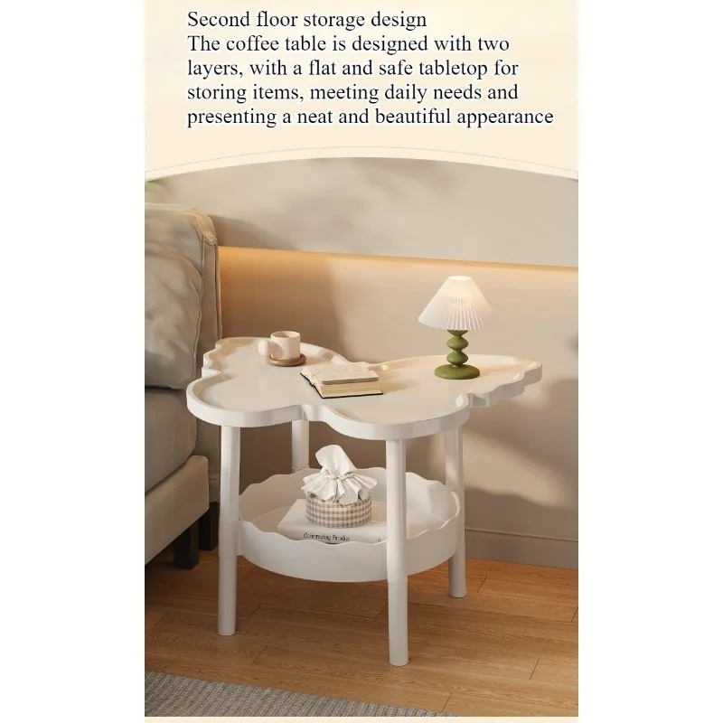 Creative butterfly coffee table, living room, sofa side, bedroom, bedside small bedside table, rack, mobile side, simple