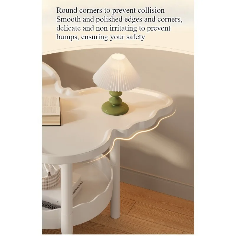 Creative butterfly coffee table, living room, sofa side, bedroom, bedside small bedside table, rack, mobile side, simple