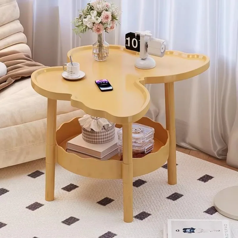 Creative butterfly coffee table, living room, sofa side, bedroom, bedside small bedside table, rack, mobile side, simple