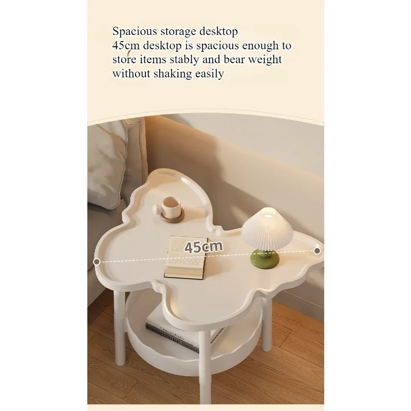 Creative butterfly coffee table, living room, sofa side, bedroom, bedside small bedside table, rack, mobile side, simple