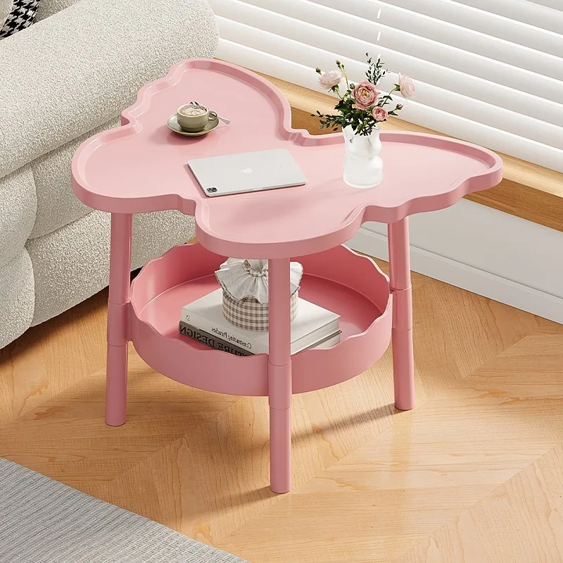 Creative butterfly coffee table, living room, sofa side, bedroom, bedside small bedside table, rack, mobile side, simple