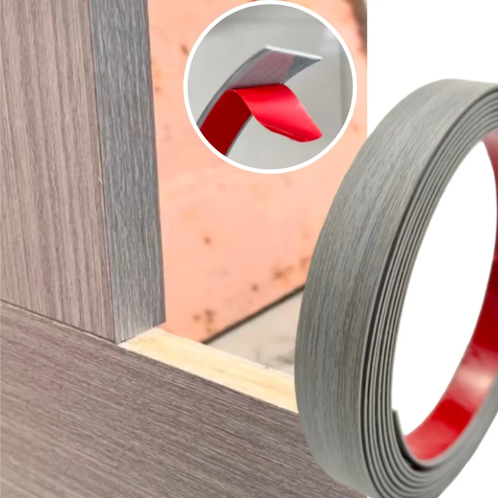 1Roll 3meter/5m Self-adhesive Repair Strip,plywood Thickened Repair Strip, Gap Closure Strip, Suitable for Tables/cabinets