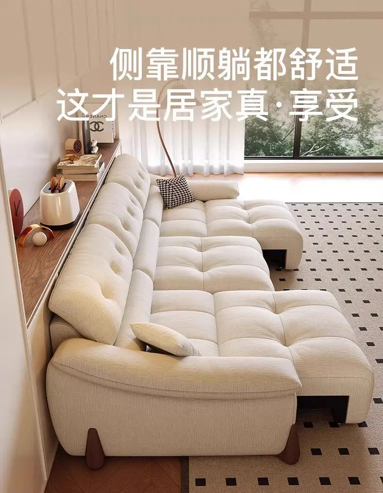 Modern Italian Arm Electric Sofa Fabric Luxury Apartments Sleeper Sofa Living Room Oversized Relax Divano Moderno Furniture Home