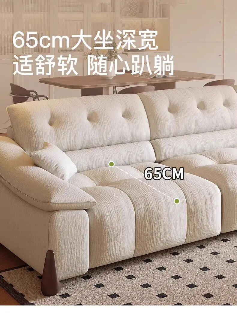Modern Italian Arm Electric Sofa Fabric Luxury Apartments Sleeper Sofa Living Room Oversized Relax Divano Moderno Furniture Home