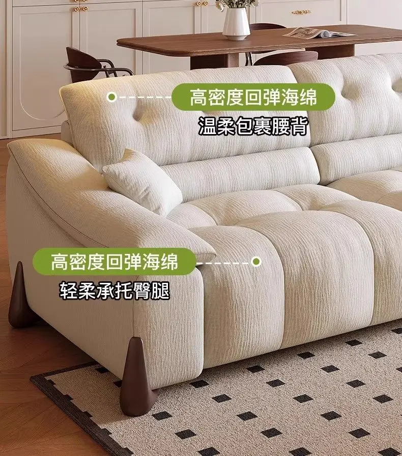 Modern Italian Arm Electric Sofa Fabric Luxury Apartments Sleeper Sofa Living Room Oversized Relax Divano Moderno Furniture Home