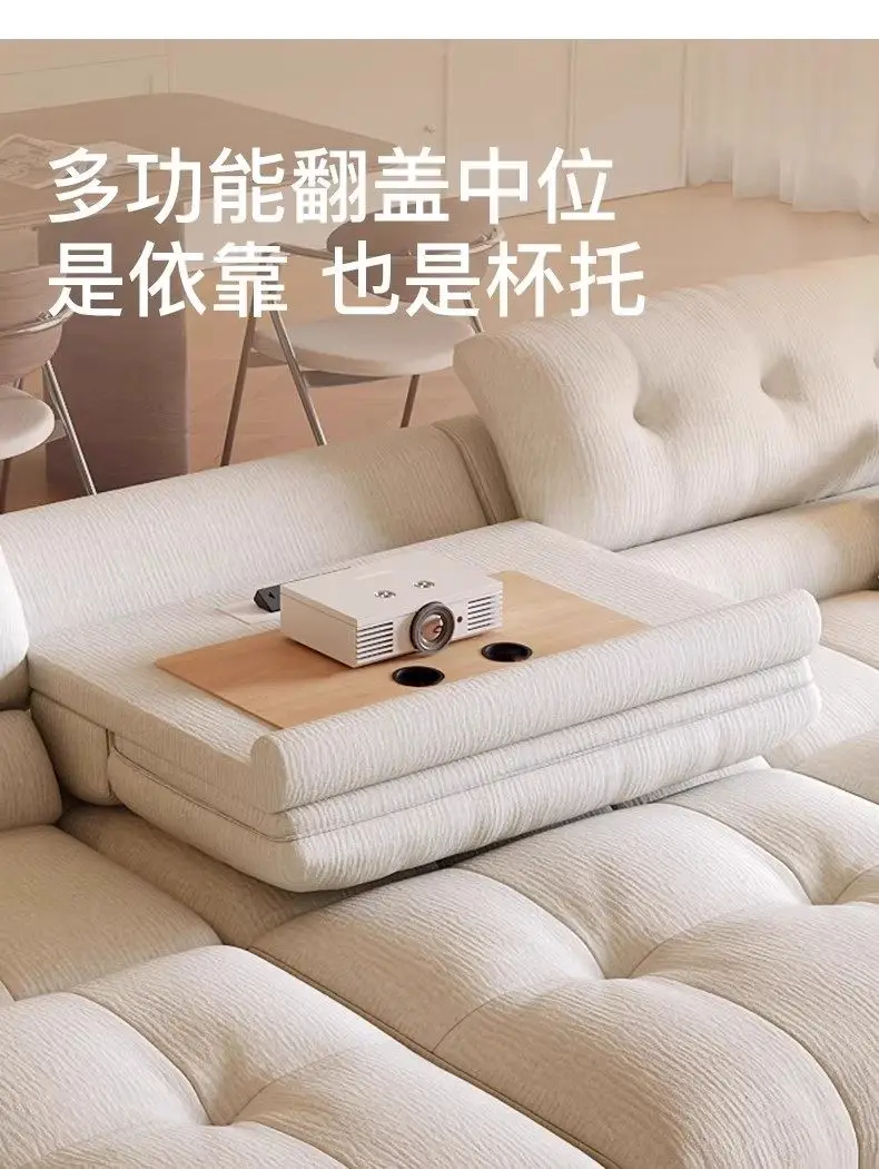 Modern Italian Arm Electric Sofa Fabric Luxury Apartments Sleeper Sofa Living Room Oversized Relax Divano Moderno Furniture Home